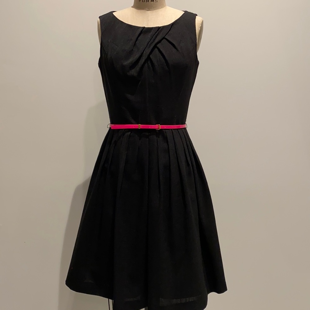 Ellen Tracy black retro style dress